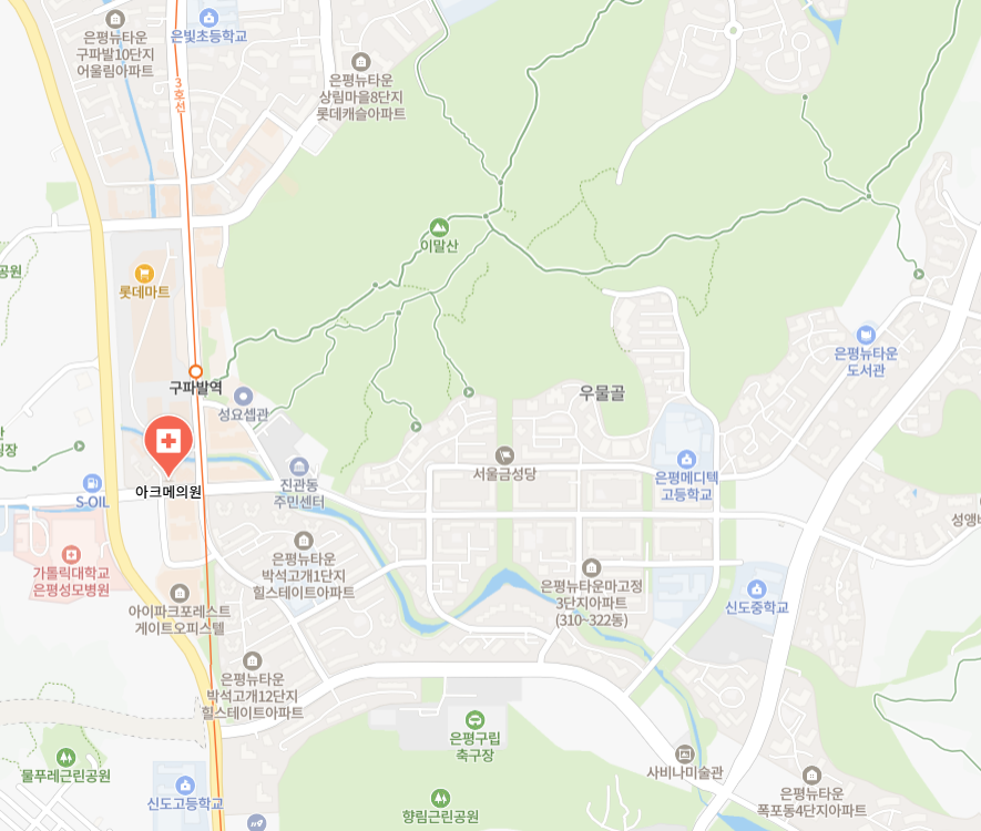 오시는 길